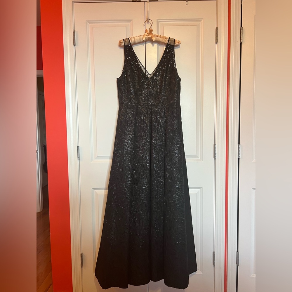 Adrianna Papel sequined Floor length gown size 14